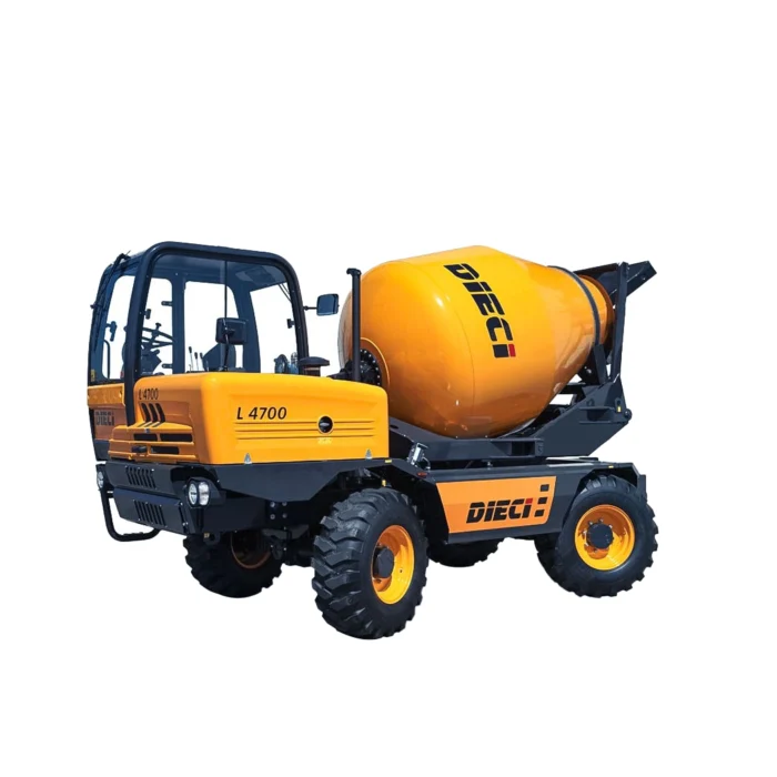image of a 4x4 mixer truck for hire in Australia