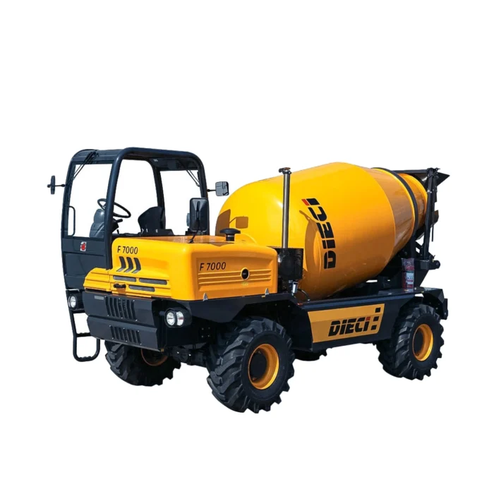 image of an off road capable 4x4 mixer truck for hire in Australia