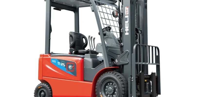 a HELI forklift