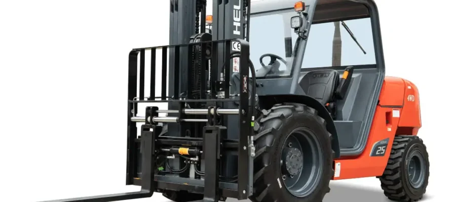 HELI all-terrain forklift for hire